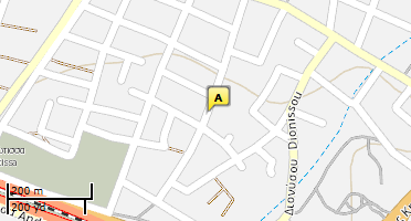 Location of business on map