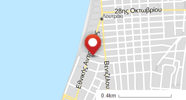 Location of business on map