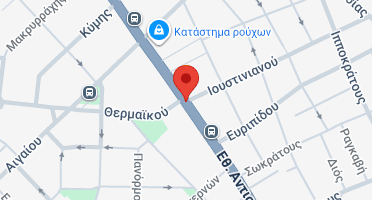 Location of business on map