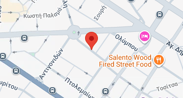 Location of business on map