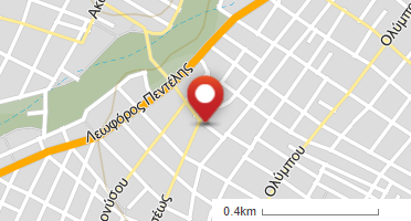 Location of business on map
