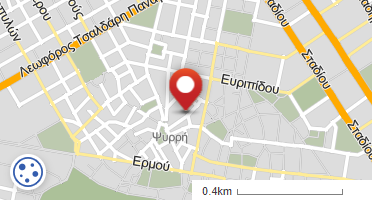 Location of business on map