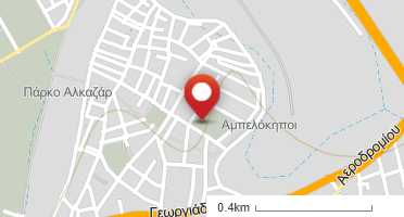 Location of business on map