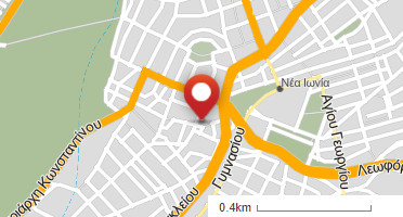 Location of business on map