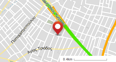 Location of business on map