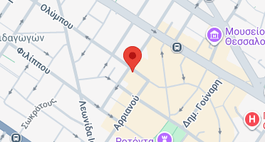 Location of business on map