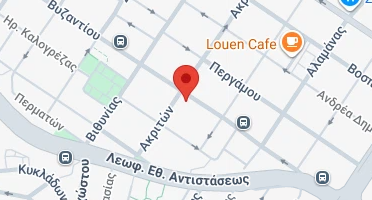 Location of business on map