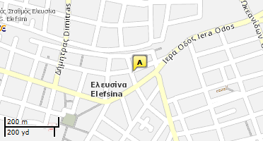 Χάρτης και σημείο της επιχείρησης