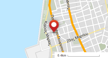 Location of business on map