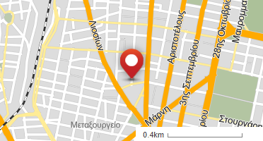 Location of business on map