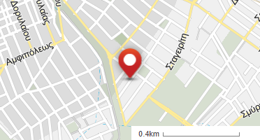 Location of business on map