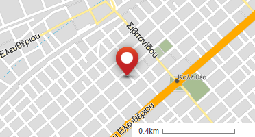 Location of business on map