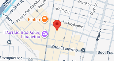 Location of business on map