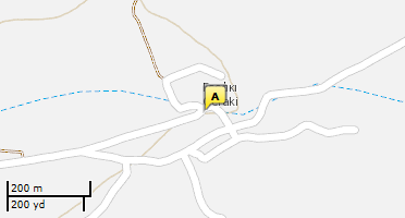 Location of business on map