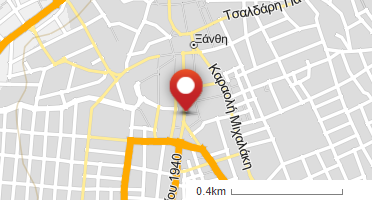 Location of business on map