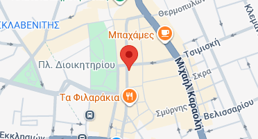 Location of business on map