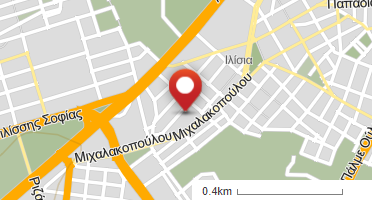 Location of business on map