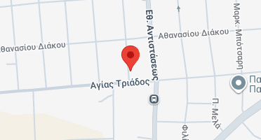 Location of business on map