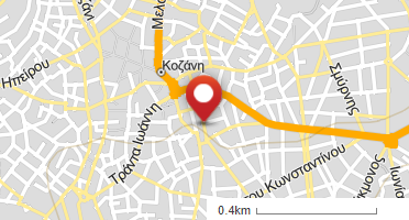Location of business on map