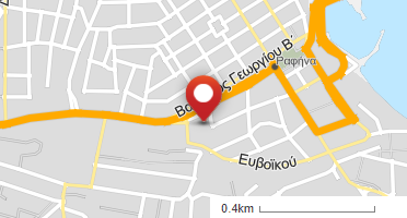 Χάρτης και σημείο της επιχείρησης