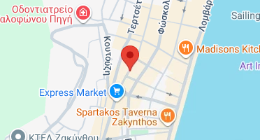 Location of business on map