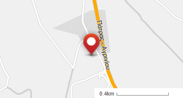 Location of business on map