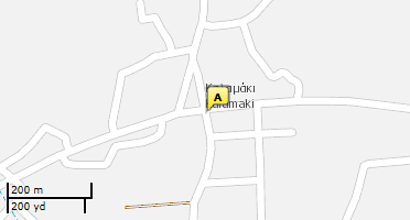 Location of business on map