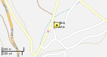 Location of business on map