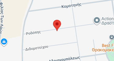 Location of business on map