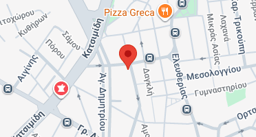 Location of business on map