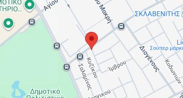 Location of business on map