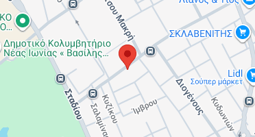 Location of business on map