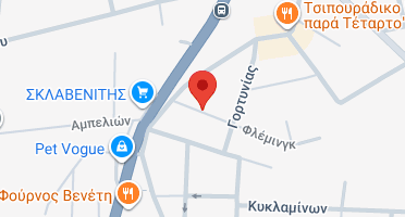 Location of business on map