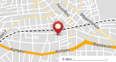 Location of business on map