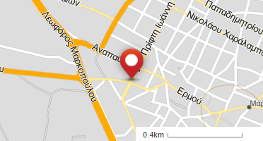 Χάρτης και σημείο της επιχείρησης