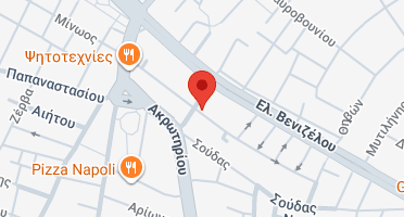 Location of business on map