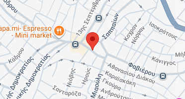 Location of business on map
