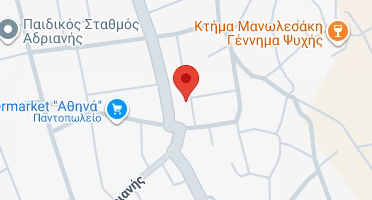 Location of business on map