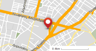 Location of business on map