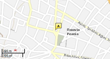 Location of business on map