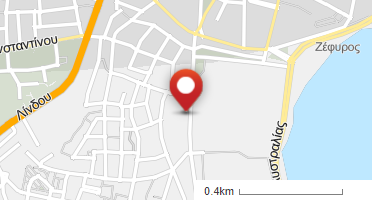 Location of business on map