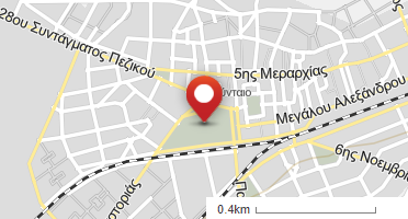 Location of business on map