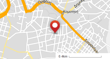 Location of business on map