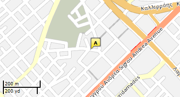 Location of business on map