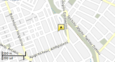 Χάρτης και σημείο της επιχείρησης