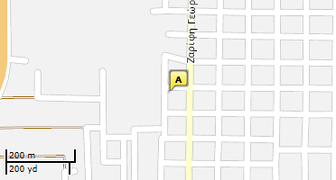Location of business on map