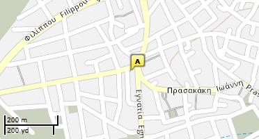Χάρτης και σημείο της επιχείρησης