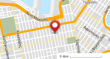 Location of business on map