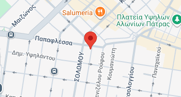 Location of business on map