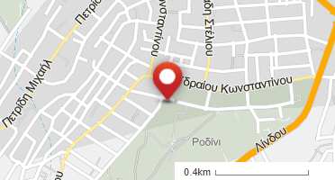 Location of business on map